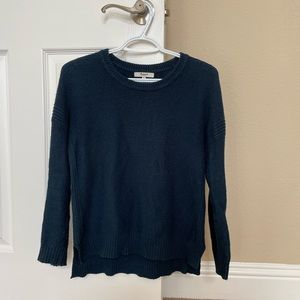 peacock blue sweater, XS, from Madewell 🦋